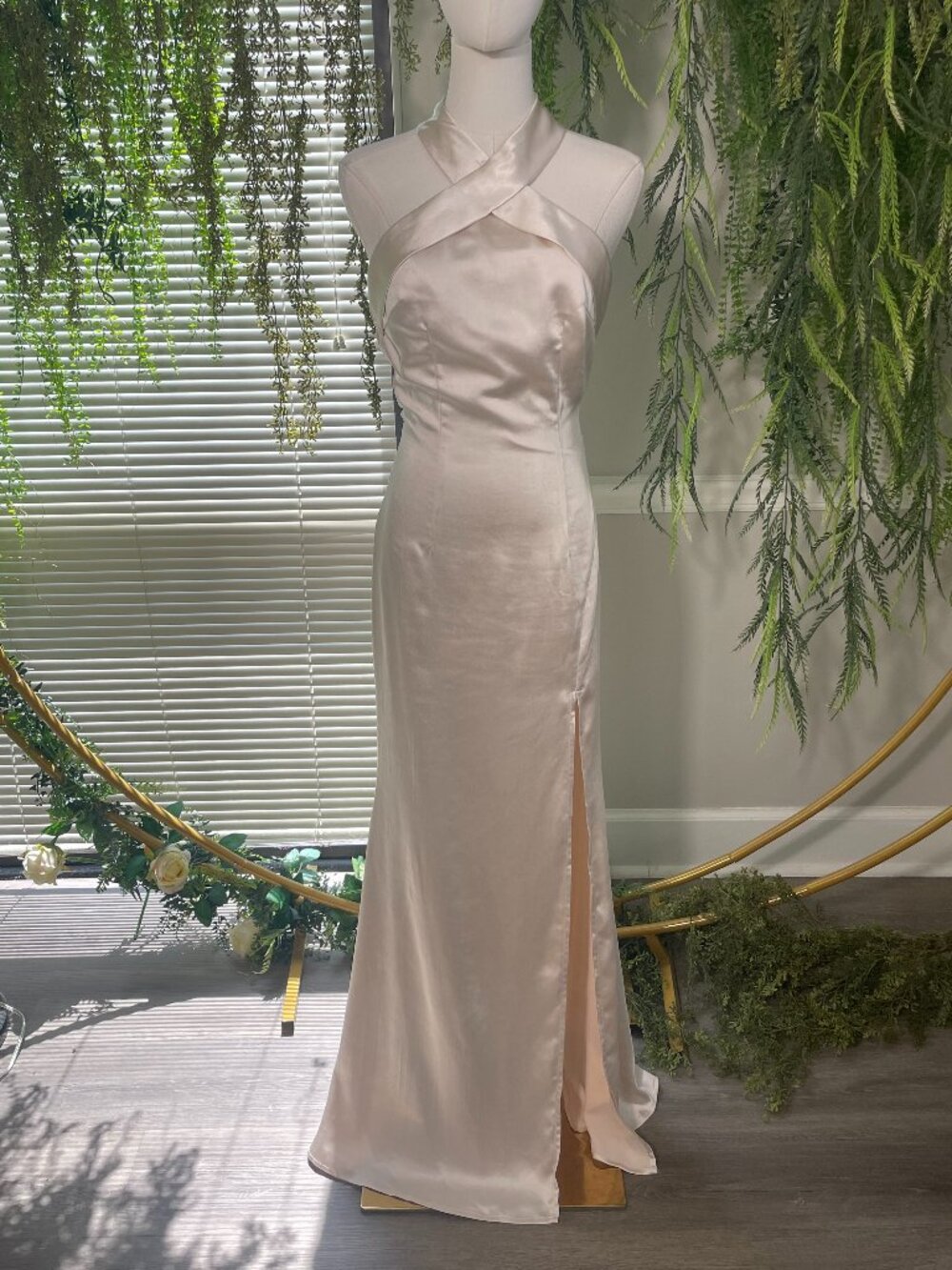 Elliatt | Larina Maxi Dress in Pearl